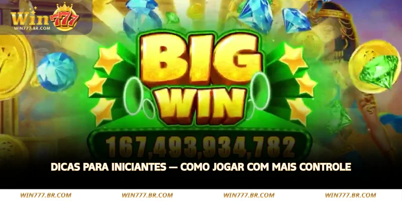Como Jogar Slots no WIN777 – Guia para Iniciantes 3 comece com apostas menores para entender o ritmo do jogo
