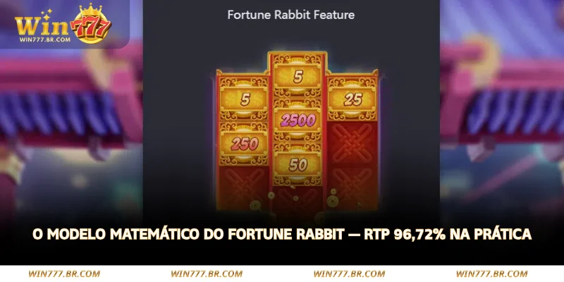 Fortune Rabbit no WIN777 – RTP, Free Spins e Review 2 o fortune rabbit possui rtp de 96,72%, indicando retorno teórico ao jogador