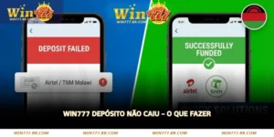 win777 depósito não caiu