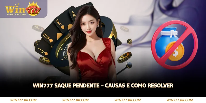 win777 saque pendente